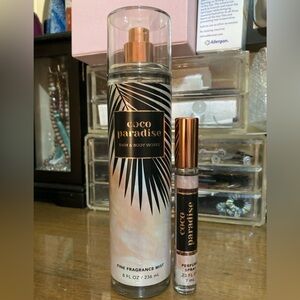 Bath & Body Works Coco Paradise 2 set